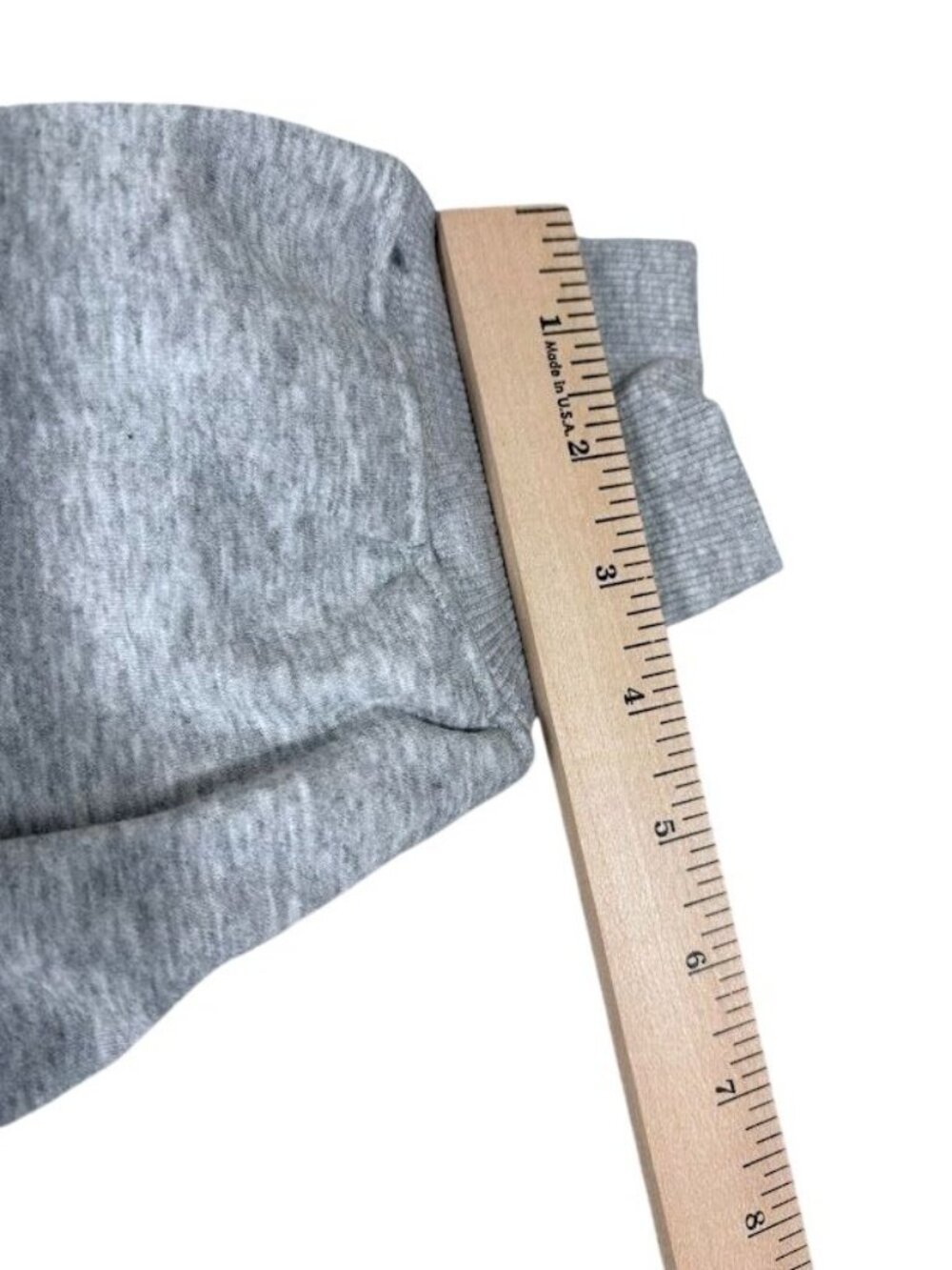 Pumiey Gray Hoodie Sweatshirt Large Cotton Blend Soft Casual Wear - Picture 7 of 14